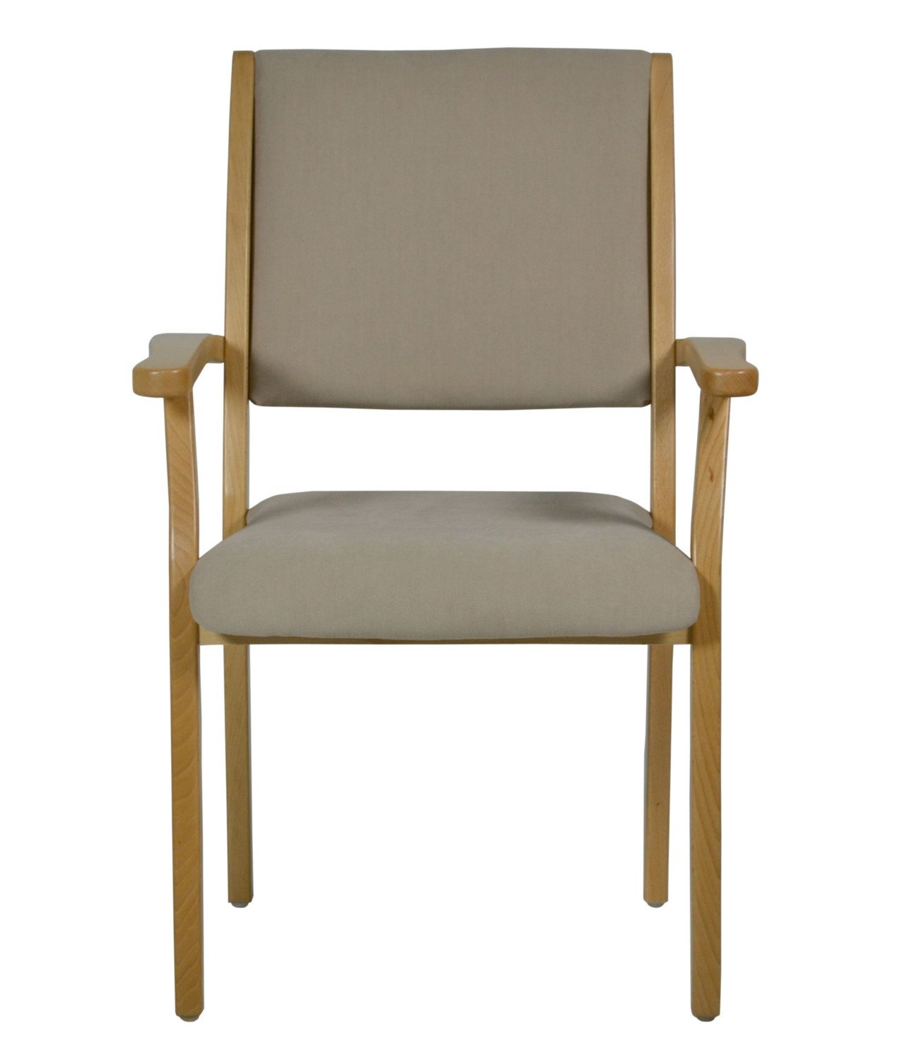 Seniorenstuhl Kerry mit Armlehnen und hoher Sitzhöhe bis 55 cm