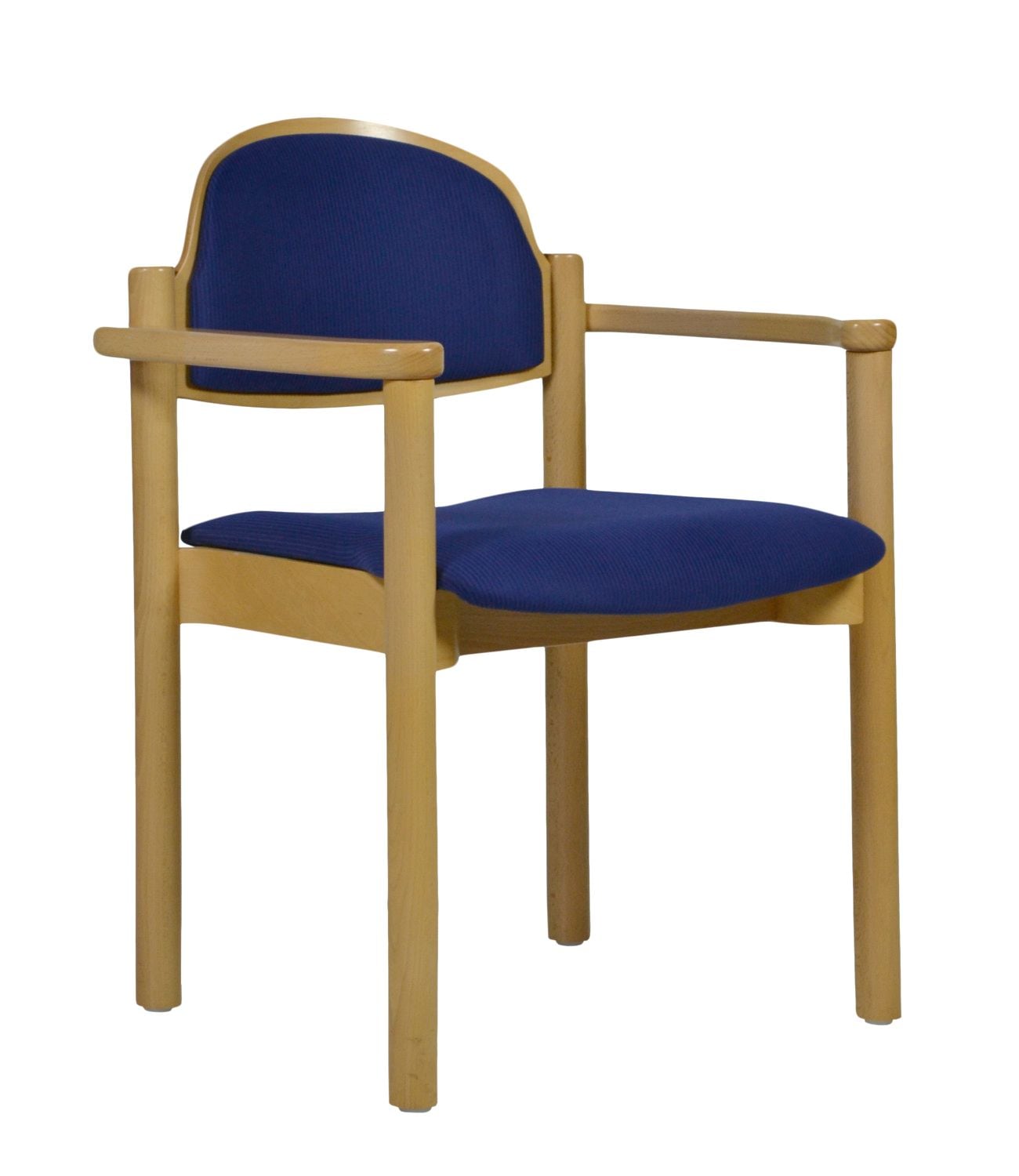 Seniorenstuhl-Albir-mit-Armlehne-persp-heller Holzstuhl für Heime Albir