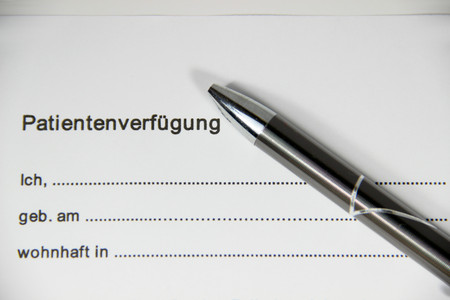 Patientenverf-gung Patientenverf-gung