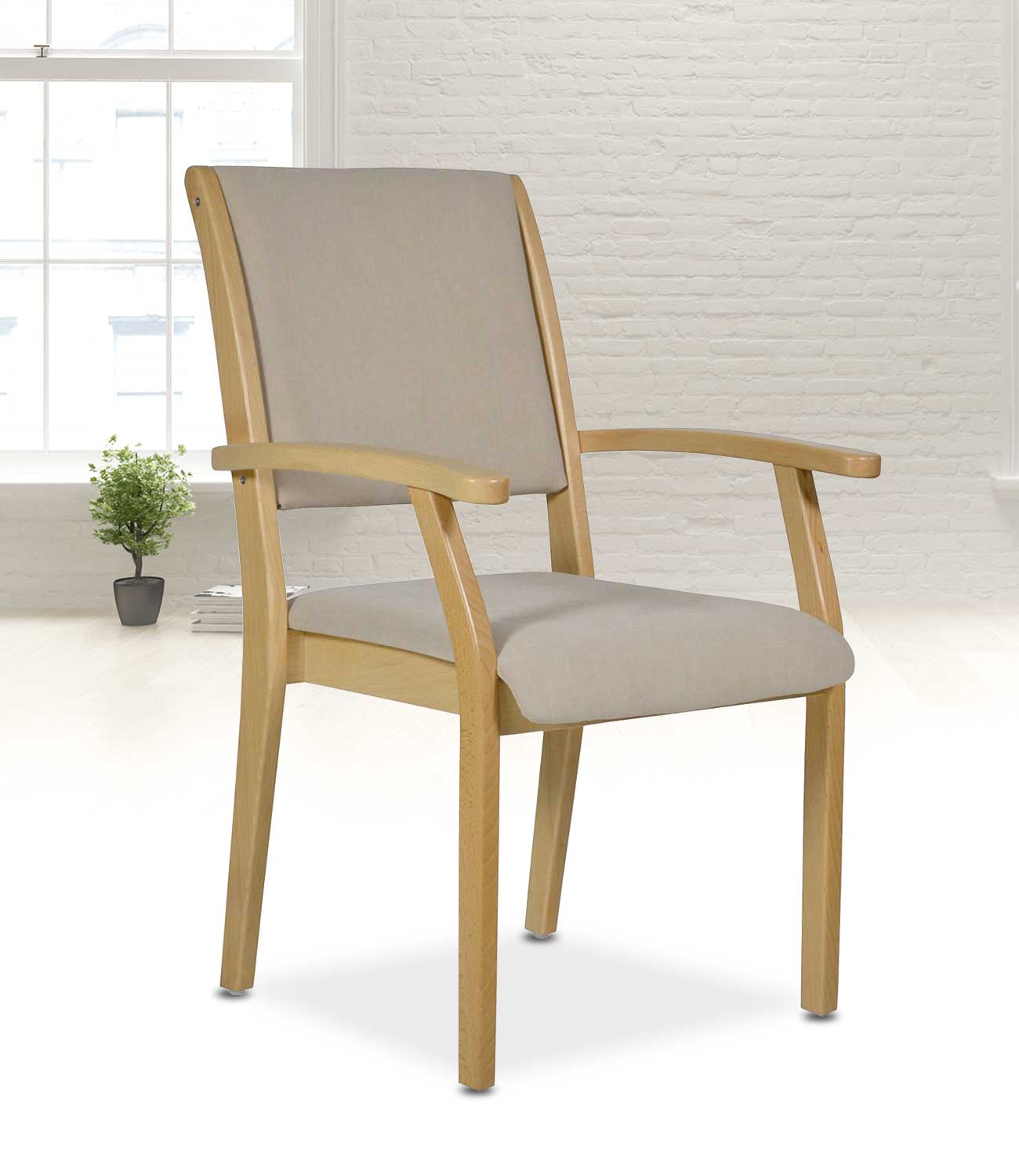 Chaise pour personnes âgées KERRY différentes hauteurs d'assise