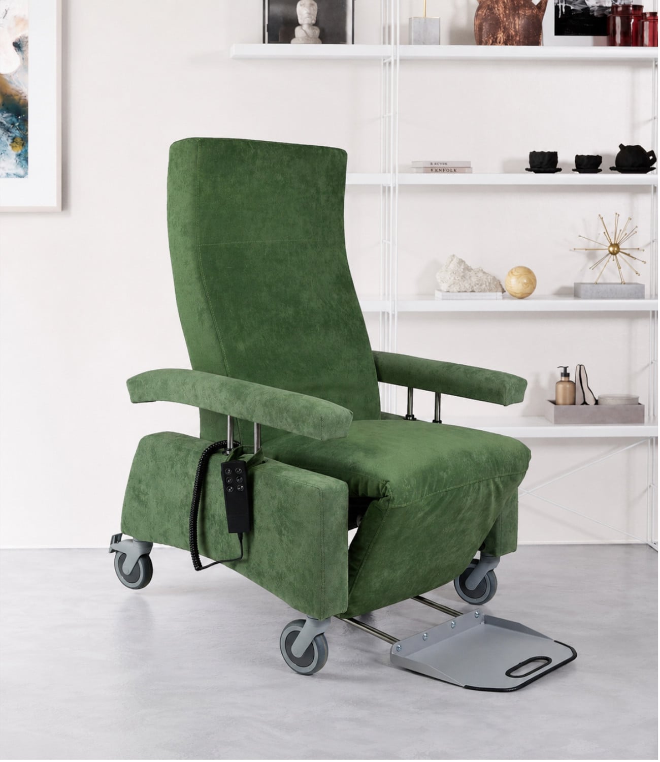 Pflegesessel Lutra easy Relax mit Fussbrett Pflegesessel Lutra easy Relax mit Fussbrett