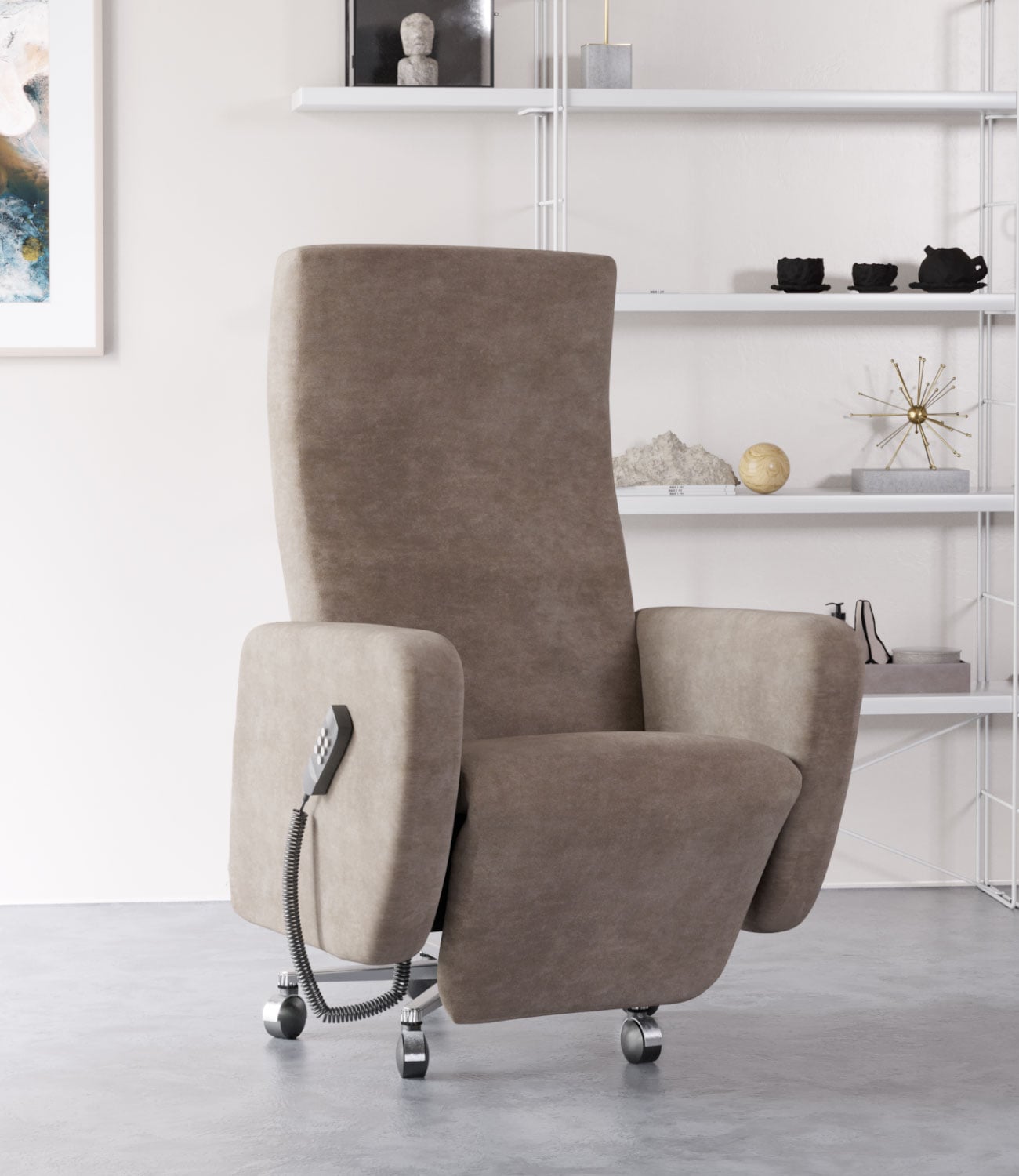 Relaxsessel mit Rollen Rimini MOBIL Relaxsessel mit Rollen Rimini MOBIL