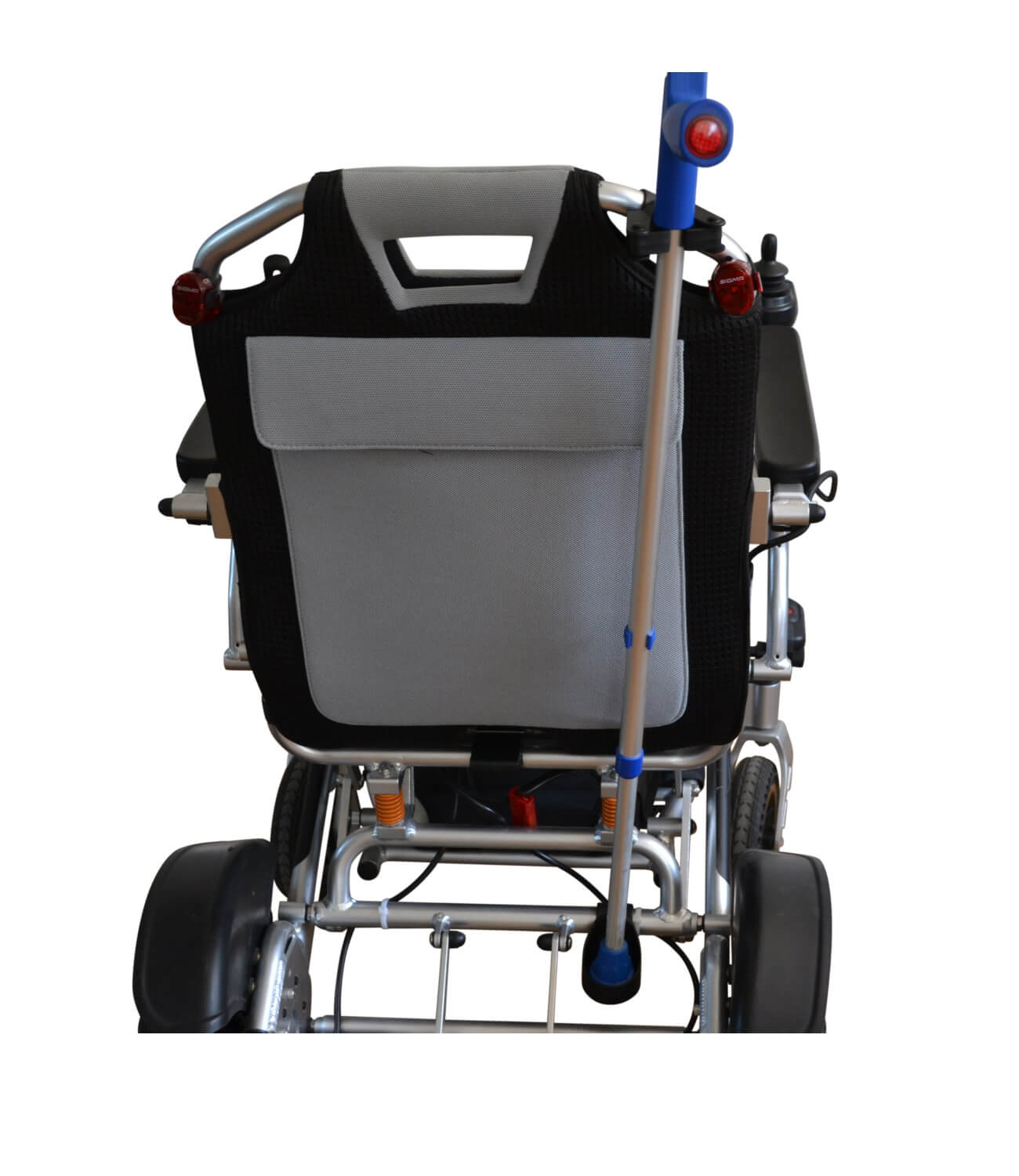 Wakects Stockhalter für Rollstuhl, Rollstuhl, Gehstock, Halterung,  Krückenhalterung, Elektroroller, Zubehör für ältere Menschen und Behinderte