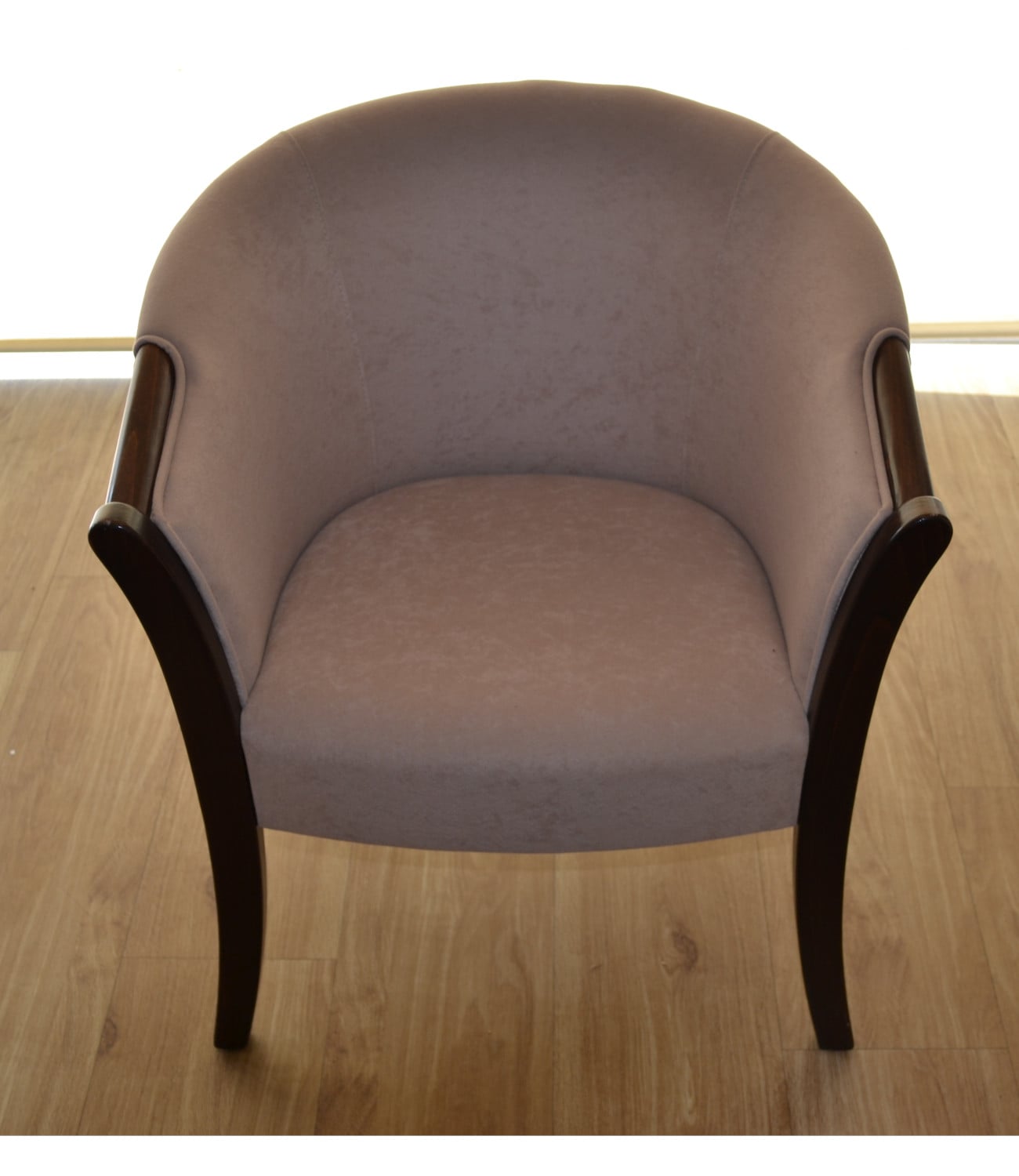 Ausstellungssessel Porto Microfaser Beige