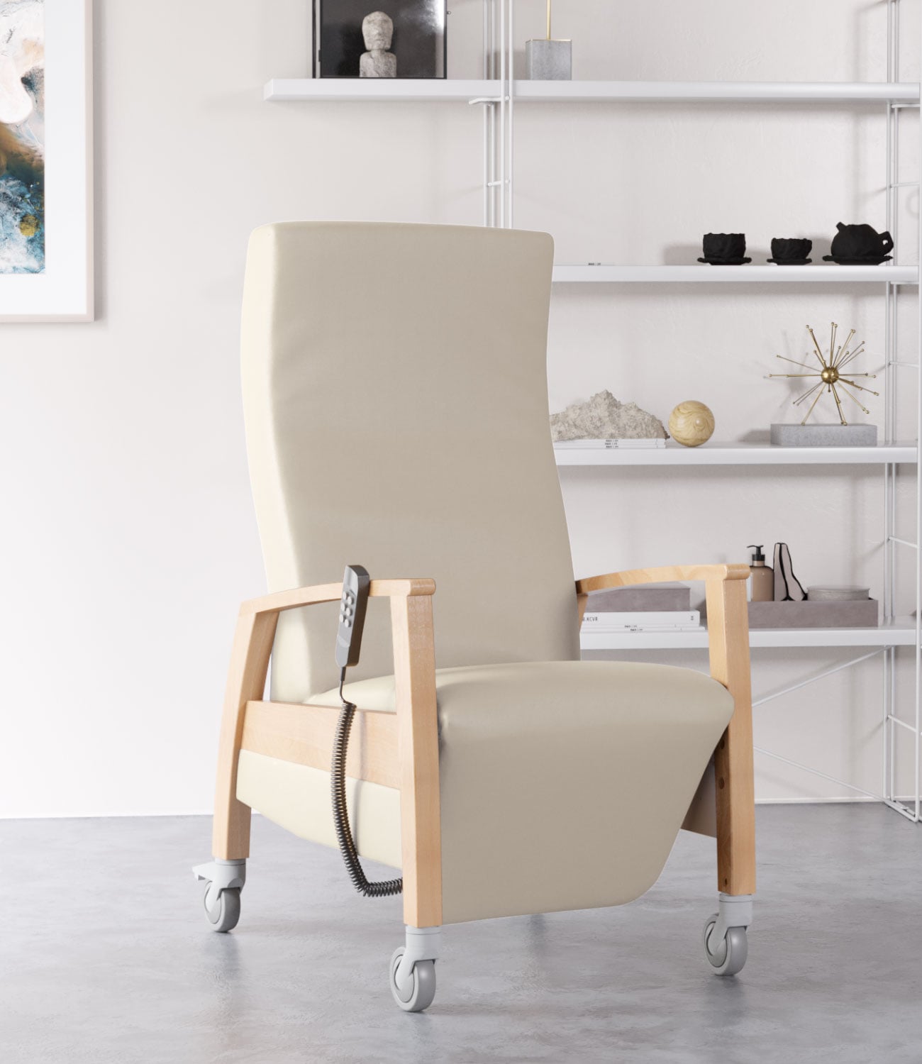 Pflegesessel mit Rollen Ganda Relax Pflegesessel mit Rollen Ganda Relax