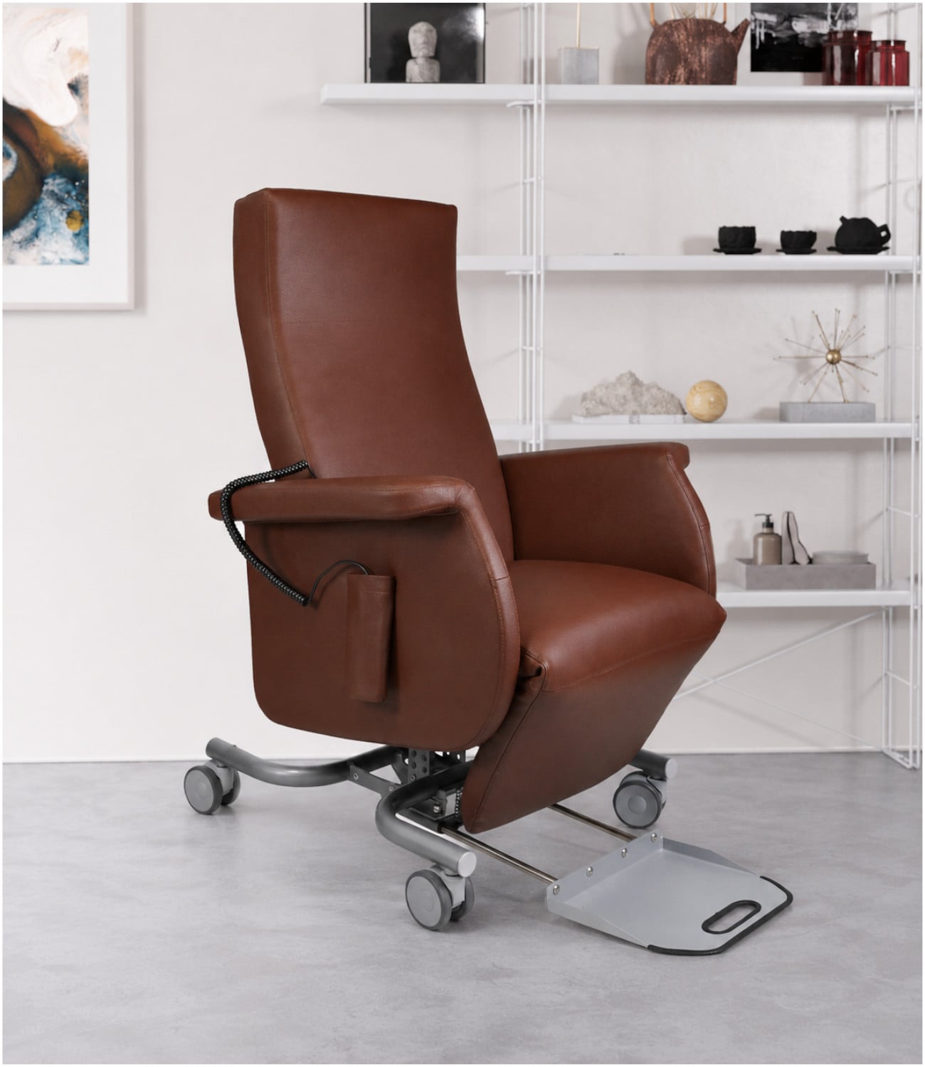 Pflegesessel Monza Care mit Fussbrett Pflegesessel Monza Care mit Fussbrett