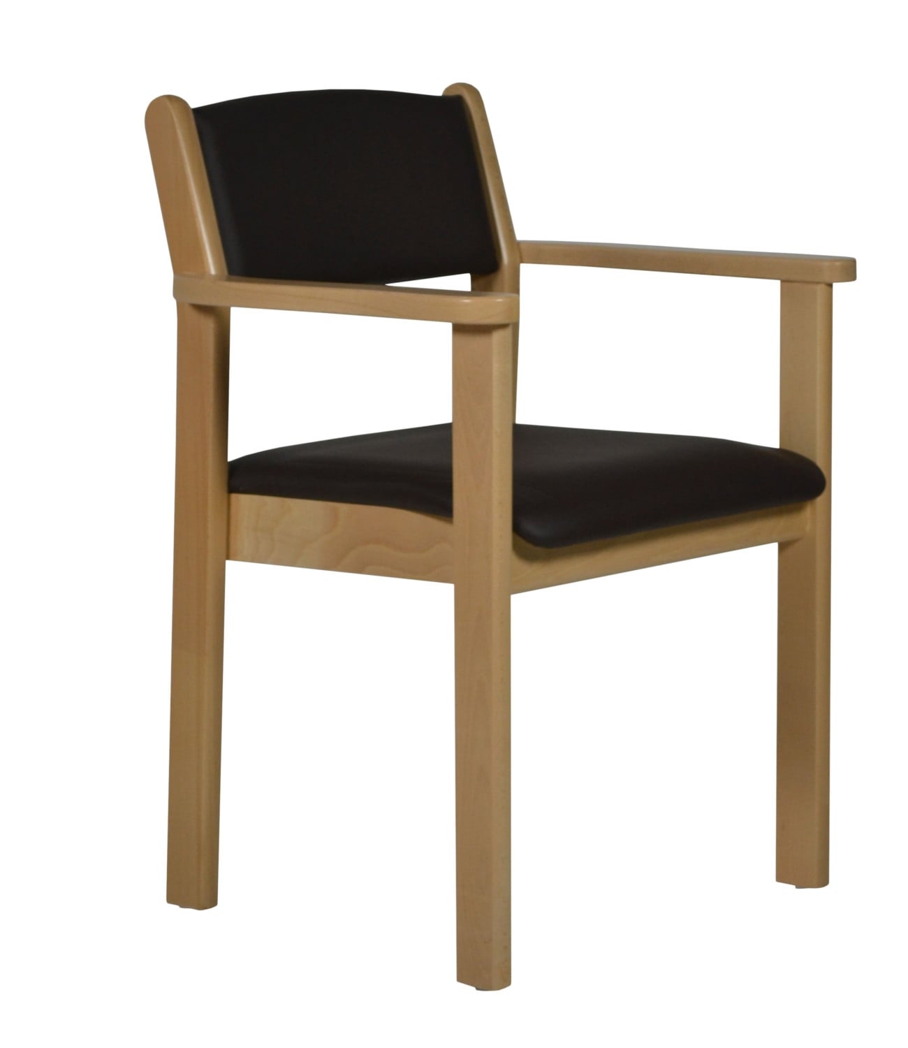 Anadia-Holzstuhl-Buche-hell-Kunstleder-braun-1500